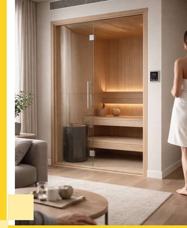 Сауна в квартире под ключ в Дальнегорске от 123648 р. ЭриданДль