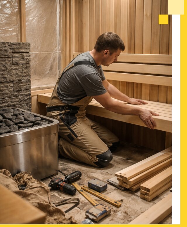 Сауны для дома под ключ с проектированием и монтажом в Дальнегорске