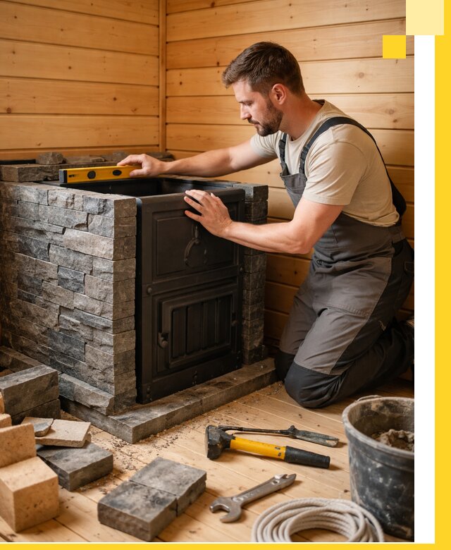 Производство и установка печей для саун под ключ в Дальнегорске