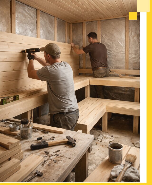 Профессиональная отделка бань и саун под ключ в Дальнегорске