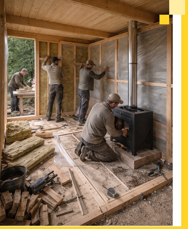 Профессиональный монтаж бань под ключ в Дальнегорске для дома