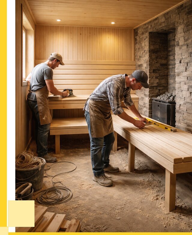 Отделка бани в Дальнегорске: внутренняя отделка от 3091 р. | ЭриданДль