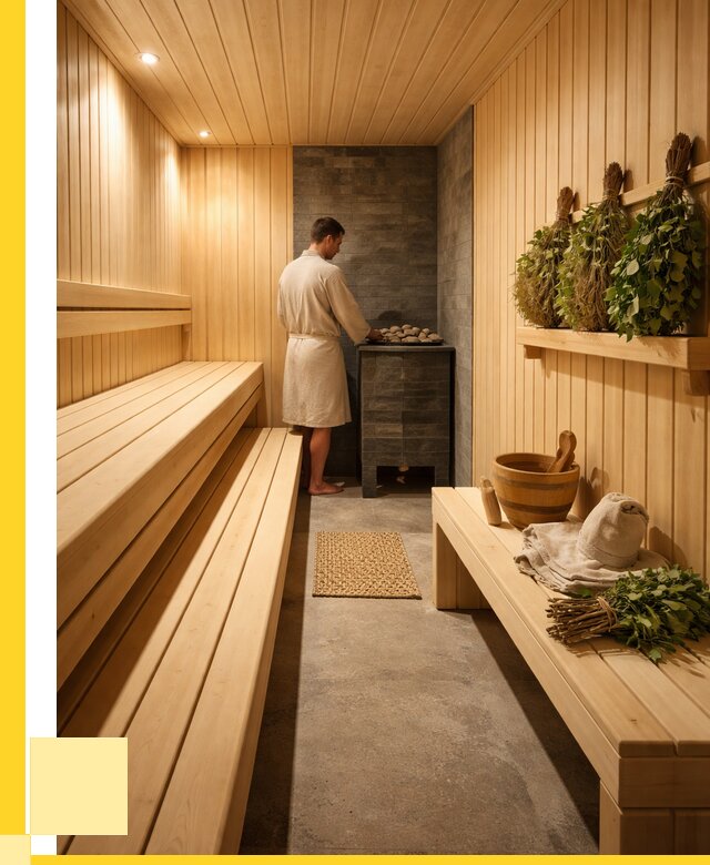 Отделка парной под ключ в Дальнегорске от 360640 р. | ЭриданДль