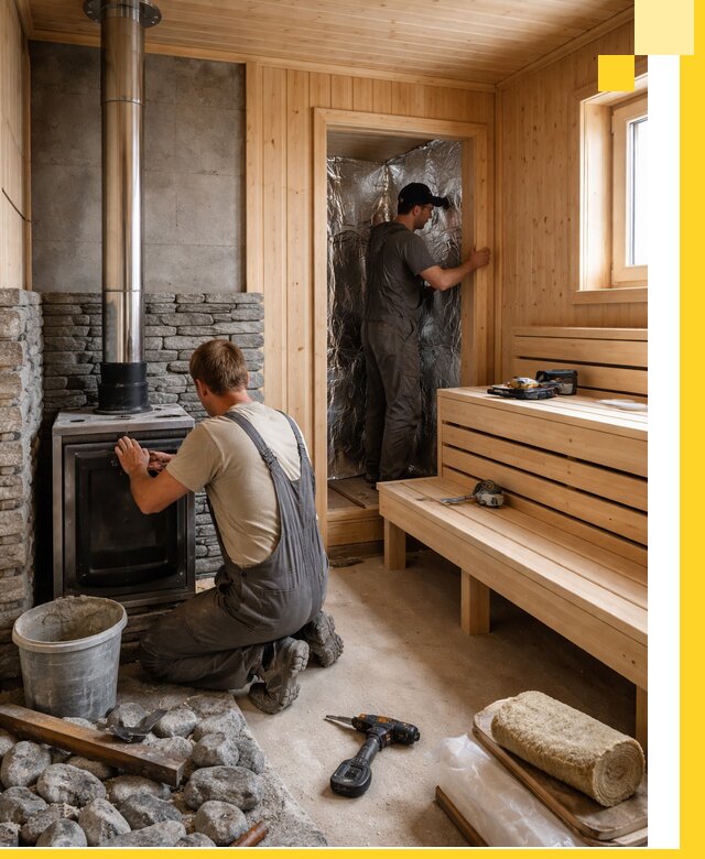 Строительство и изготовление бань под ключ в Дальнегорске