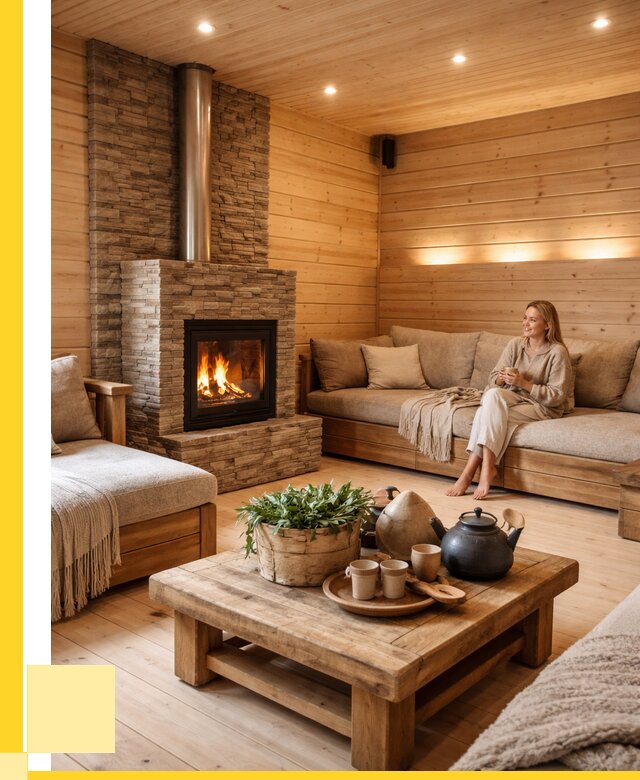 Проект бани с комнатой отдыха в Дальнегорске от 36064 р. | ЭриданДль