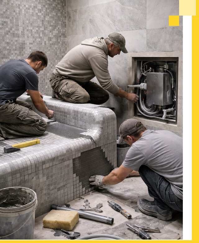 Проекты хамамов под ключ в Дальнегорске и дизайн и строительство