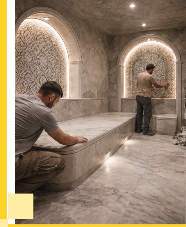 Турецкие бани под ключ в Дальнегорске от 257600 р. | ЭриданДль