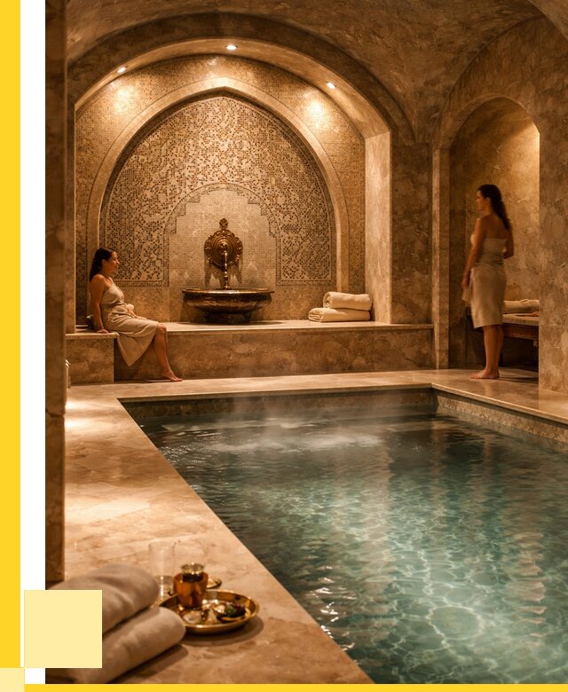 Хамам с бассейном под ключ в Дальнегорске от 875840 р. | ЭриданДль