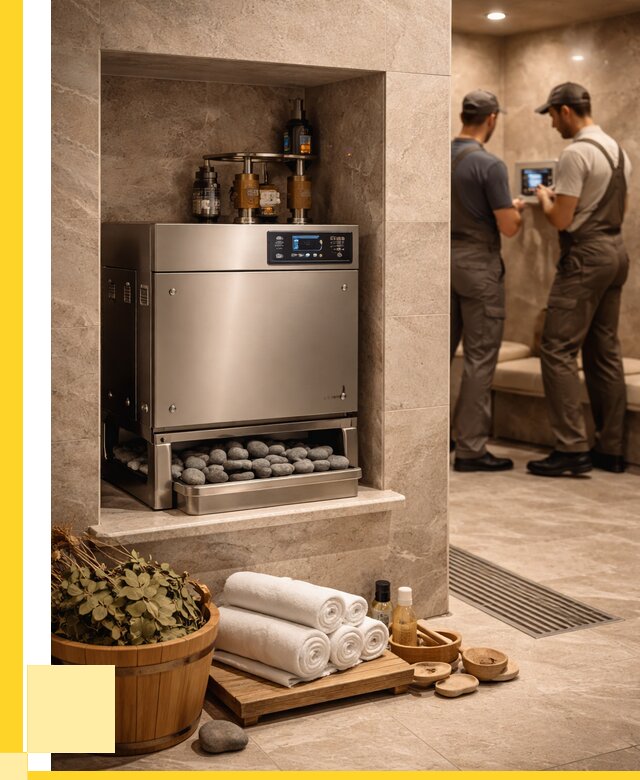 Парогенераторы для хамама в Дальнегорске от 77280 р. | ЭриданДль