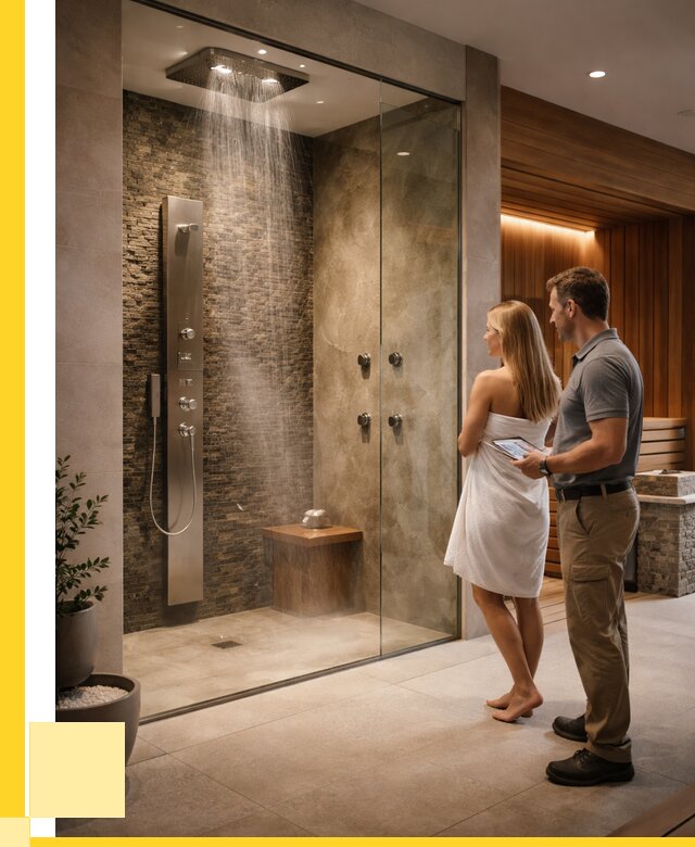 Купить душ впечатлений для дома в Дальнегорске от 87584 р. | ЭриданДль